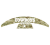 Dallas Cowboys MIDI Mid Size SpeedFlex Football Helmet Front & Back Bumper Decal Set - Pick Color