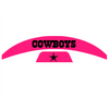 Dallas Cowboys MIDI Mid Size SpeedFlex Football Helmet Front & Back Bumper Decal Set - Pick Color