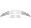 Dallas Cowboys MIDI Mid Size SpeedFlex Football Helmet Front & Back Bumper Decal Set - Pick Color