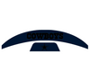 Dallas Cowboys MIDI Mid Size SpeedFlex Football Helmet Front & Back Bumper Decal Set - Pick Color