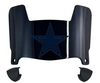 Dallas Cowboys Mini Football Helmet Visor Shield w/ Clips - PICK VISOR & LOGO COLOR