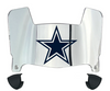 Dallas Cowboys Mini Football Helmet Visor Shield w/ Clips - PICK VISOR & LOGO COLOR