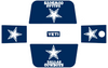 Dallas Cowboys Wrap Kit for YETI Hard Coolers Tundra Roadie Haul PICK COLOR
