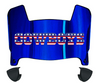 Dallas Cowboys Limited Edition Mini Football Helmet Visor Shield w/ Clips - PICK VISOR & LOGO COLOR