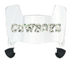 Dallas Cowboys Limited Edition Mini Football Helmet Visor Shield w/ Clips - PICK VISOR & LOGO COLOR