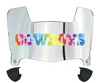 Dallas Cowboys Limited Edition Mini Football Helmet Visor Shield w/ Clips - PICK VISOR & LOGO COLOR