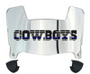 Dallas Cowboys Limited Edition Mini Football Helmet Visor Shield w/ Clips - PICK VISOR & LOGO COLOR