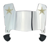 Dallas Cowboys Limited Edition Mini Football Helmet Visor Shield w/ Clips - PICK VISOR & LOGO COLOR