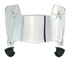 Dallas Cowboys Limited Edition Mini Football Helmet Visor Shield w/ Clips - PICK VISOR & LOGO COLOR