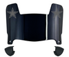 Dallas Cowboys Mini Football Helmet Visor Shield w/ Clips - PICK VISOR & LOGO COLOR