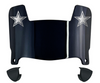 Dallas Cowboys Mini Football Helmet Visor Shield w/ Clips - PICK VISOR & LOGO COLOR