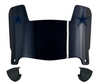 Dallas Cowboys Mini Football Helmet Visor Shield w/ Clips - PICK VISOR & LOGO COLOR