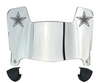 Dallas Cowboys Mini Football Helmet Visor Shield w/ Clips - PICK VISOR & LOGO COLOR