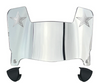 Dallas Cowboys Mini Football Helmet Visor Shield w/ Clips - PICK VISOR & LOGO COLOR