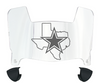 Dallas Cowboys Mini Football Helmet Visor Shield w/ Clips - PICK VISOR & LOGO COLOR