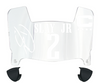 Darius Slay Philadelphia Eagles Mini Football Helmet Visor w/ Clips - PICK COLOR