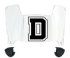 Dartmouth Big Green Mini Football Helmet Visor Shield w/ Clips - PICK VISOR & LOGO COLOR