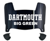 Dartmouth Big Green Mini Football Helmet Visor Shield w/ Clips - PICK VISOR & LOGO COLOR
