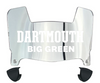 Dartmouth Big Green Mini Football Helmet Visor Shield w/ Clips - PICK VISOR & LOGO COLOR