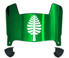 Dartmouth Big Green Mini Football Helmet Visor Shield w/ Clips - PICK VISOR & LOGO COLOR