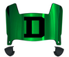 Dartmouth Big Green Mini Football Helmet Visor Shield w/ Clips - PICK VISOR & LOGO COLOR