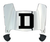 Dartmouth Big Green Mini Football Helmet Visor Shield w/ Clips - PICK VISOR & LOGO COLOR