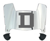 Dartmouth Big Green Mini Football Helmet Visor Shield w/ Clips - PICK VISOR & LOGO COLOR