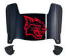 Davidson Wildcats Mini Football Helmet Visor Shield w/ Clips - PICK VISOR & LOGO COLOR