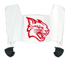 Davidson Wildcats Mini Football Helmet Visor Shield w/ Clips - PICK VISOR & LOGO COLOR
