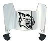 Davidson Wildcats Mini Football Helmet Visor Shield w/ Clips - PICK VISOR & LOGO COLOR