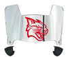 Davidson Wildcats Mini Football Helmet Visor Shield w/ Clips - PICK VISOR & LOGO COLOR
