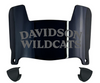 Davidson Wildcats Mini Football Helmet Visor Shield w/ Clips - PICK VISOR & LOGO COLOR