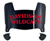 Davidson Wildcats Mini Football Helmet Visor Shield w/ Clips - PICK VISOR & LOGO COLOR