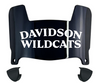 Davidson Wildcats Mini Football Helmet Visor Shield w/ Clips - PICK VISOR & LOGO COLOR