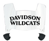 Davidson Wildcats Mini Football Helmet Visor Shield w/ Clips - PICK VISOR & LOGO COLOR