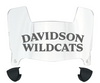 Davidson Wildcats Mini Football Helmet Visor Shield w/ Clips - PICK VISOR & LOGO COLOR