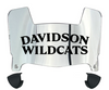 Davidson Wildcats Mini Football Helmet Visor Shield w/ Clips - PICK VISOR & LOGO COLOR