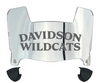 Davidson Wildcats Mini Football Helmet Visor Shield w/ Clips - PICK VISOR & LOGO COLOR