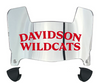 Davidson Wildcats Mini Football Helmet Visor Shield w/ Clips - PICK VISOR & LOGO COLOR