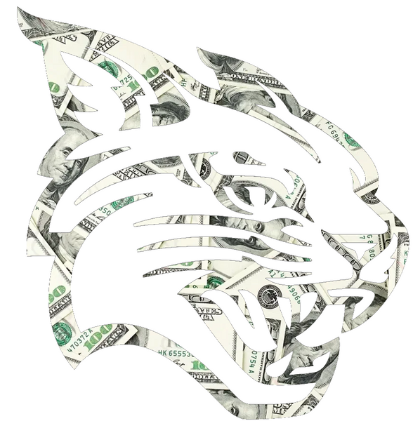 Davidson Wildcats Team Logo Money Print Premium DieCut Vinyl Decal PICK SIZE