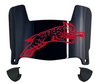 Davidson Wildcats Mini Football Helmet Visor Shield w/ Clips - PICK VISOR & LOGO COLOR