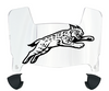 Davidson Wildcats Mini Football Helmet Visor Shield w/ Clips - PICK VISOR & LOGO COLOR
