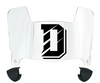 Davidson Wildcats Mini Football Helmet Visor Shield w/ Clips - PICK VISOR & LOGO COLOR