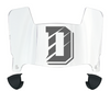 Davidson Wildcats Mini Football Helmet Visor Shield w/ Clips - PICK VISOR & LOGO COLOR