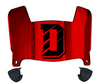 Davidson Wildcats Mini Football Helmet Visor Shield w/ Clips - PICK VISOR & LOGO COLOR