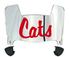Davidson Wildcats Mini Football Helmet Visor Shield w/ Clips - PICK VISOR & LOGO COLOR