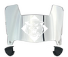 Davidson Wildcats Mini Football Helmet Visor Shield w/ Clips - PICK VISOR & LOGO COLOR