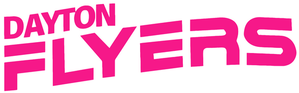 Dayton Flyers Hot Pink Retro Throwback Logo Premium DieCut Vinyl Decal PICK SIZE