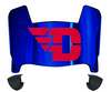 Dayton Flyers Mini Football Helmet Visor Shield w/ Clips - PICK VISOR & LOGO COLOR