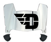 Dayton Flyers Mini Football Helmet Visor Shield w/ Clips - PICK VISOR & LOGO COLOR